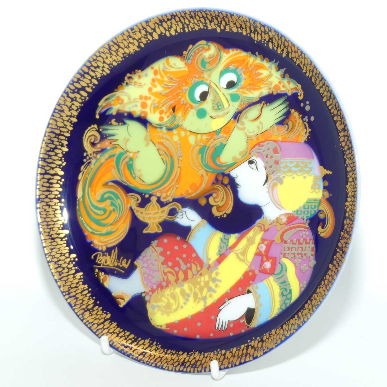 Rosenthal Bjorn Wiinblad | Aladdin and the Wonder Lamp | Aladdin and the Wonder Lamp | Plate 1