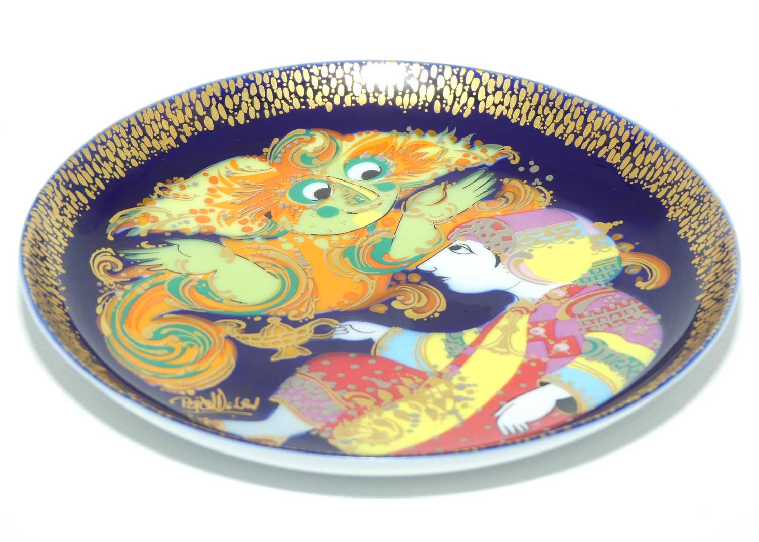 Rosenthal Bjorn Wiinblad | Aladdin and the Wonder Lamp | Aladdin and the Wonder Lamp | Plate 1