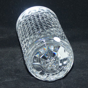 Waterford Crystal Ireland | Alana pattern diamond cut cylindrical vase