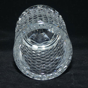 Waterford Crystal Ireland | Alana pattern diamond cut cylindrical vase