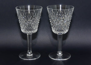 Waterford Crystal Ireland | Alana pattern | set of 4 Wine Glasses | 135ml