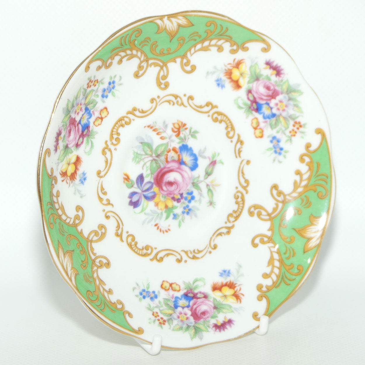 Royal Albert Bone China Albany Green trio | Avon Shape