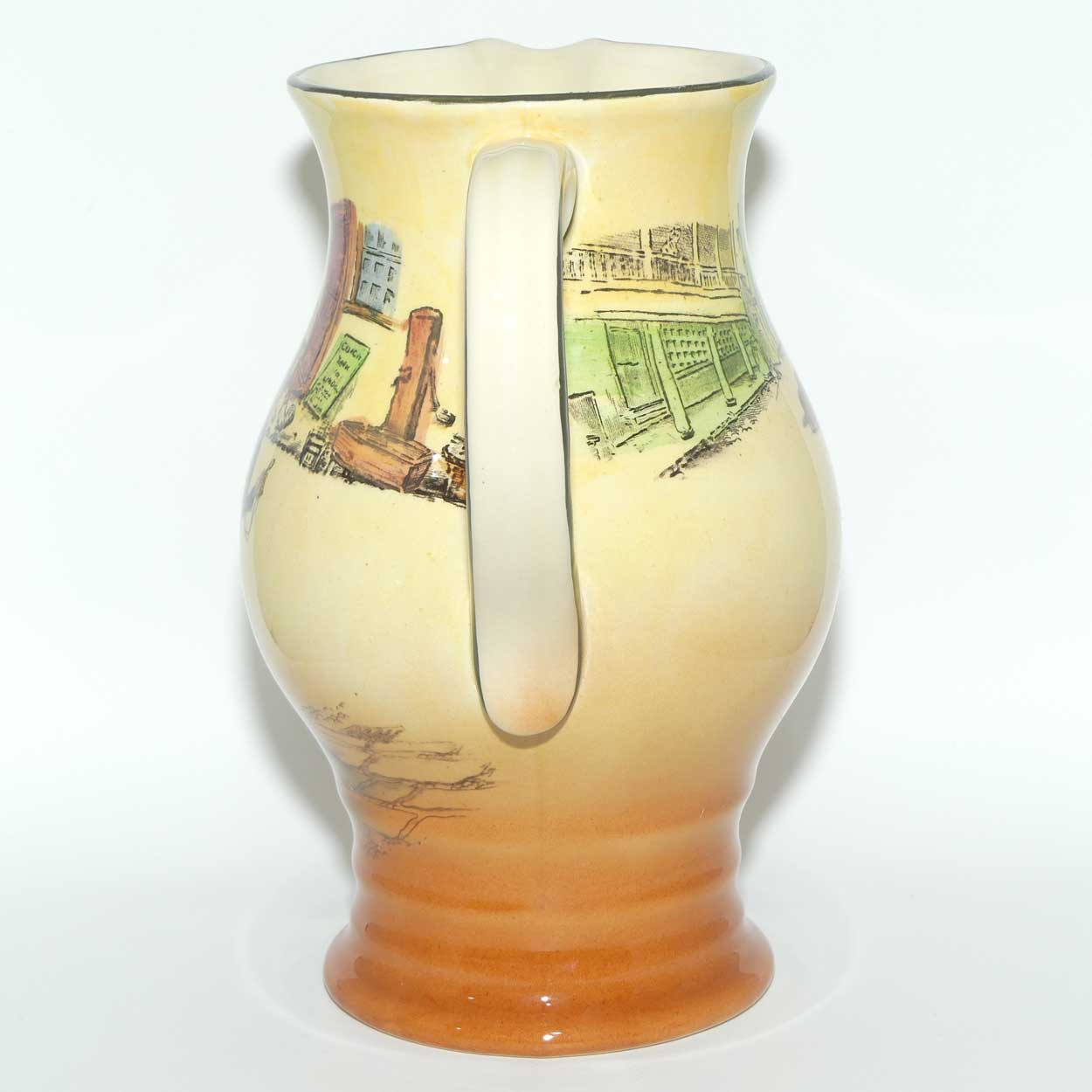 Royal Doulton Dickens Alfred Jingle Teniers shape jug D5175
