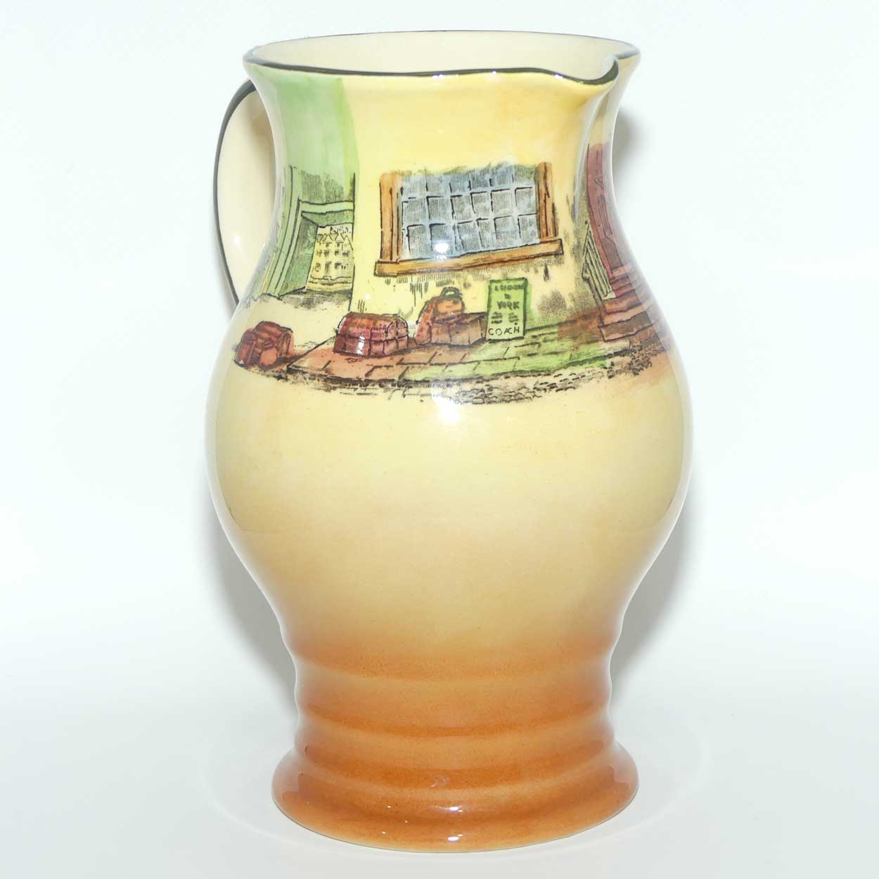 Royal Doulton Dickens Alfred Jingle Teniers shape jug D5175