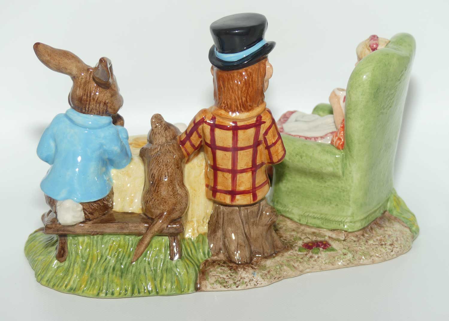 LC1 Beswick Alice in Wonderland The Mad Hatter's Tea Party tableau (Ltd Ed)