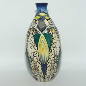 Moorcroft Amber Eyes vase | Shape 9/9 | Num Ed #17