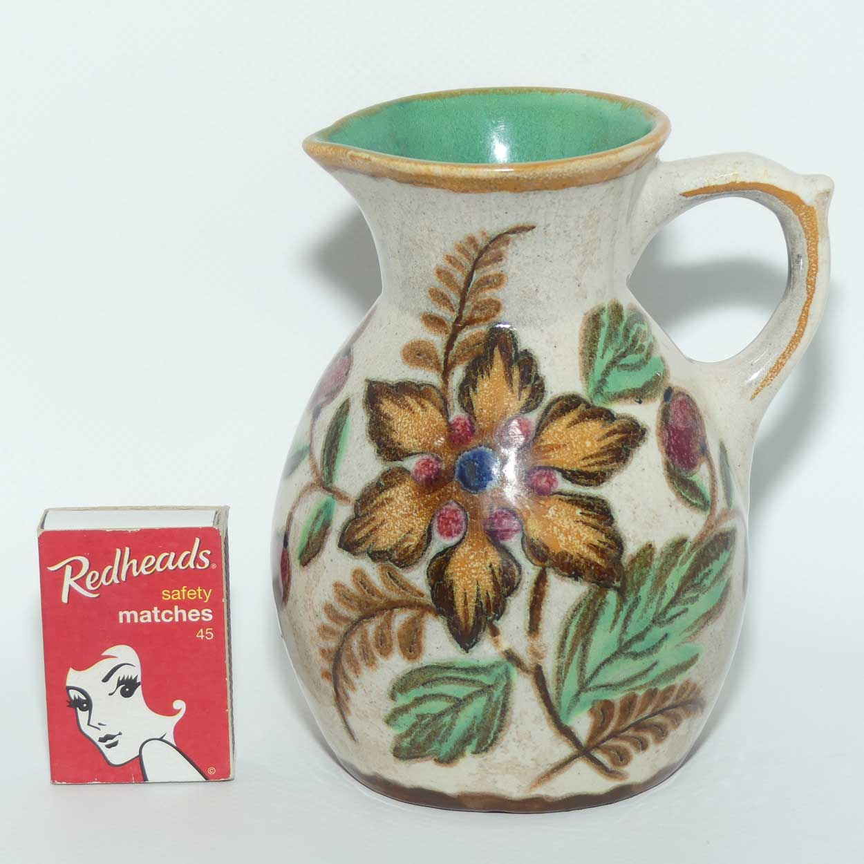 Gouda Pottery Holland Ambo pattern jug