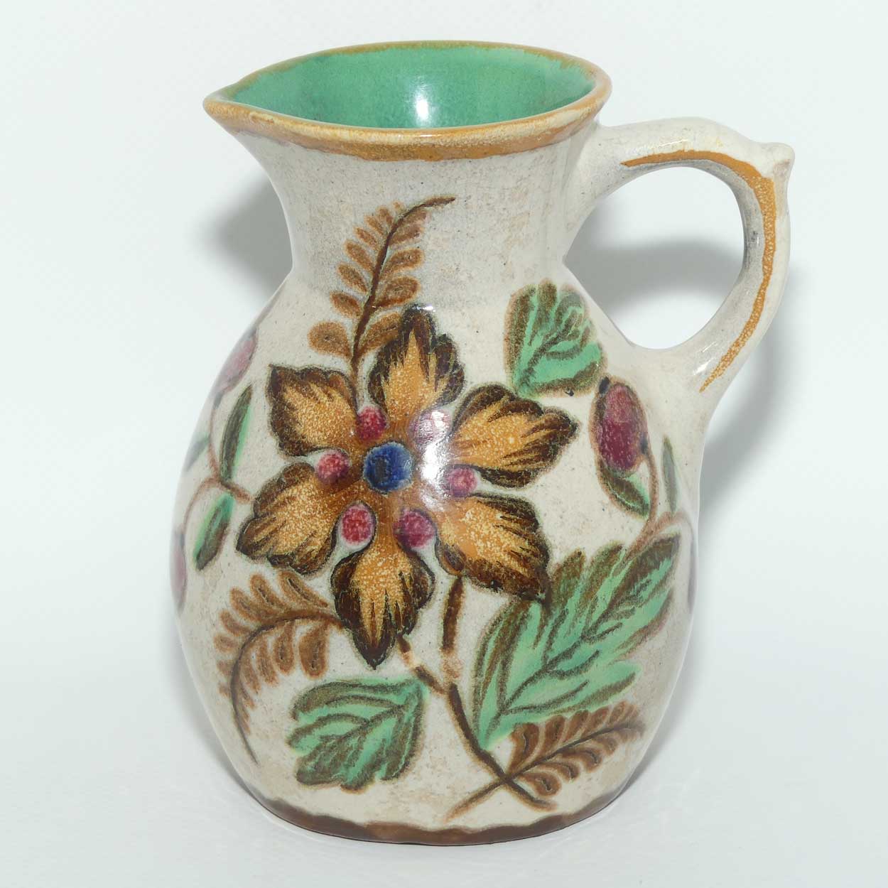 Gouda Pottery Holland Ambo pattern jug