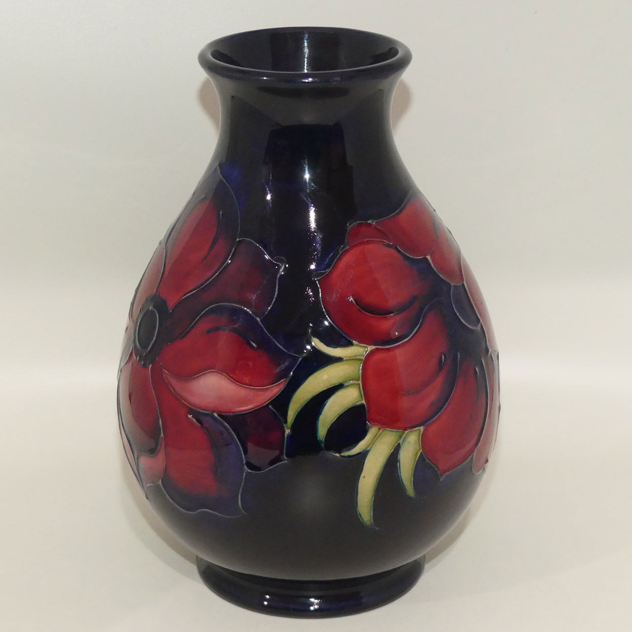 Moorcroft Anemone Blue 7/7 vase