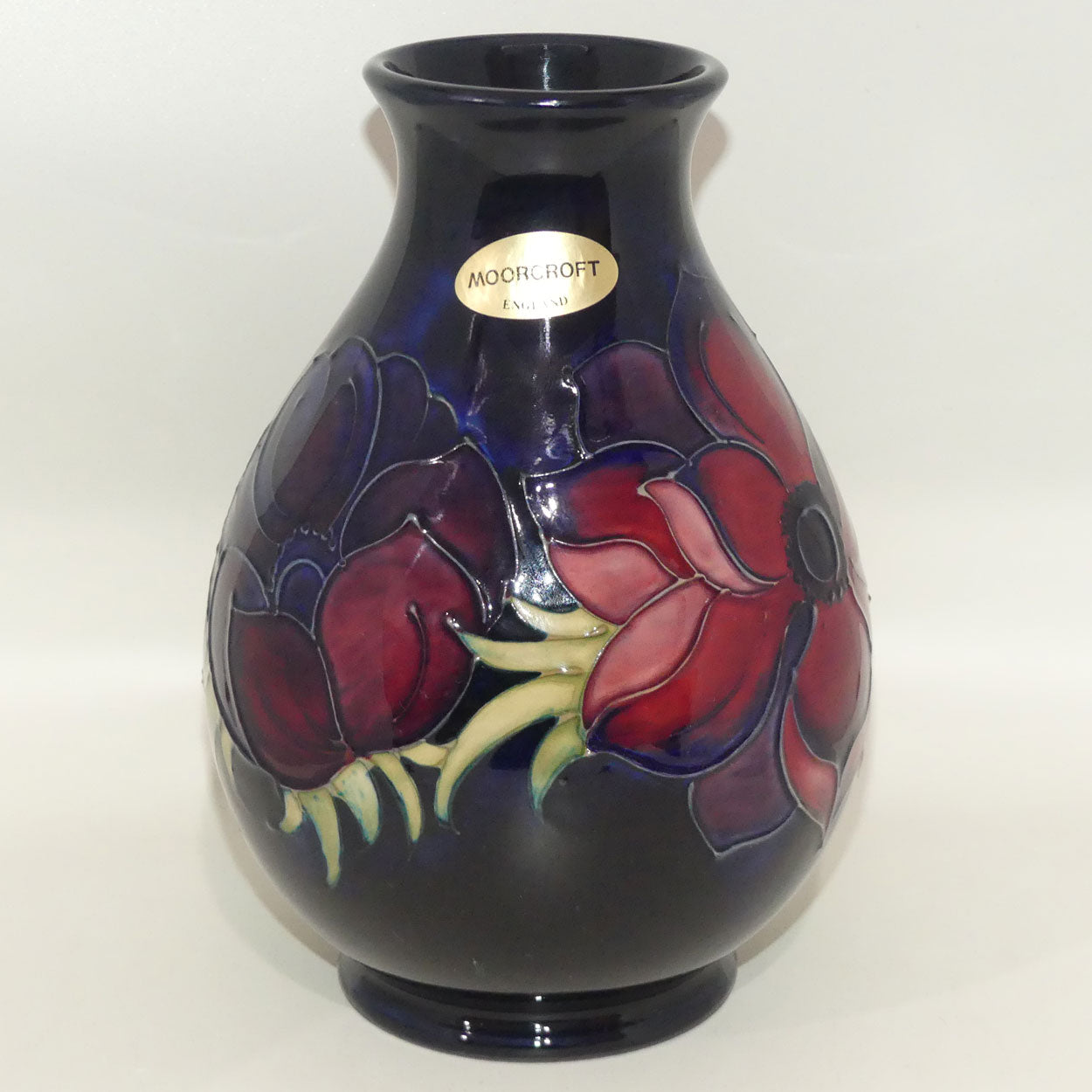 Moorcroft Anemone Blue 7/7 vase