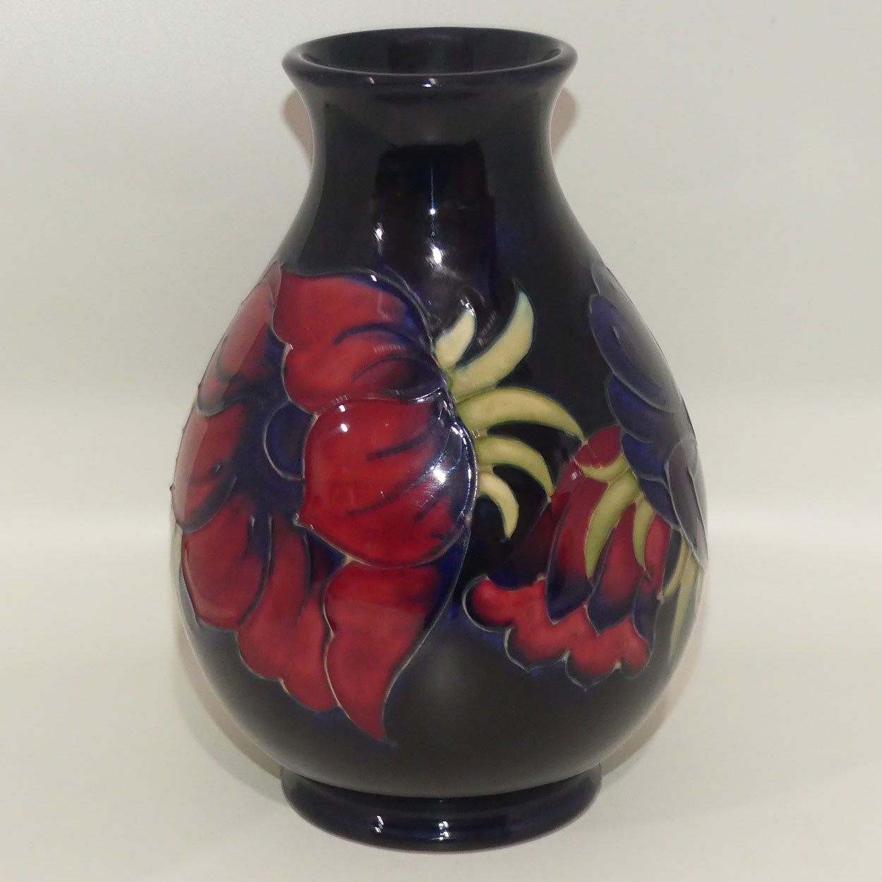 Moorcroft Anemone Blue 7/7 vase
