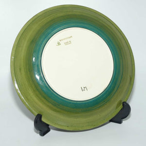 Walter Moorcroft Anemone 783/10 plate | Green