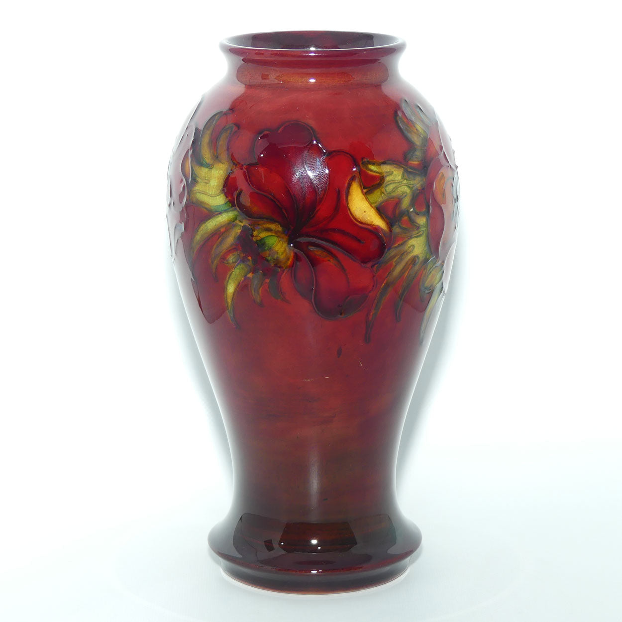 Walter Moorcroft Flambe Anemone vase 