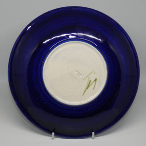 Walter Moorcroft Anemone | Blue plate