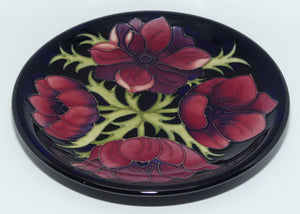 Moorcroft Anemone Revival on Blue 783/10 plate