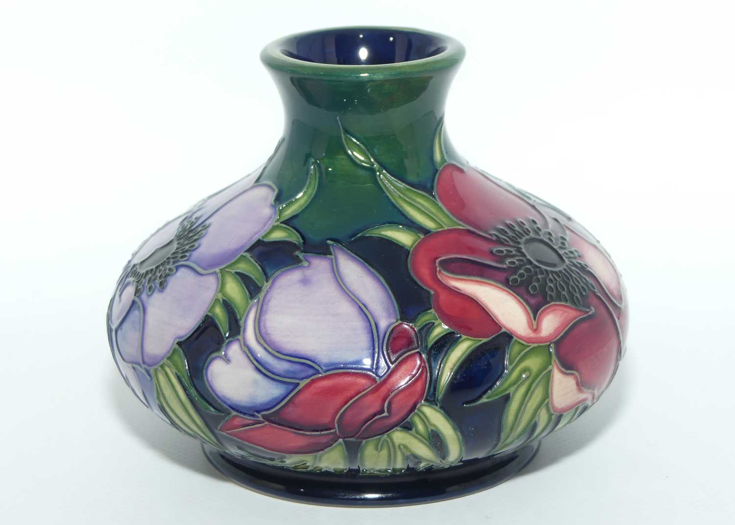 Moorcroft Anemone Tribute 32/5 vase | Silver Line Second
