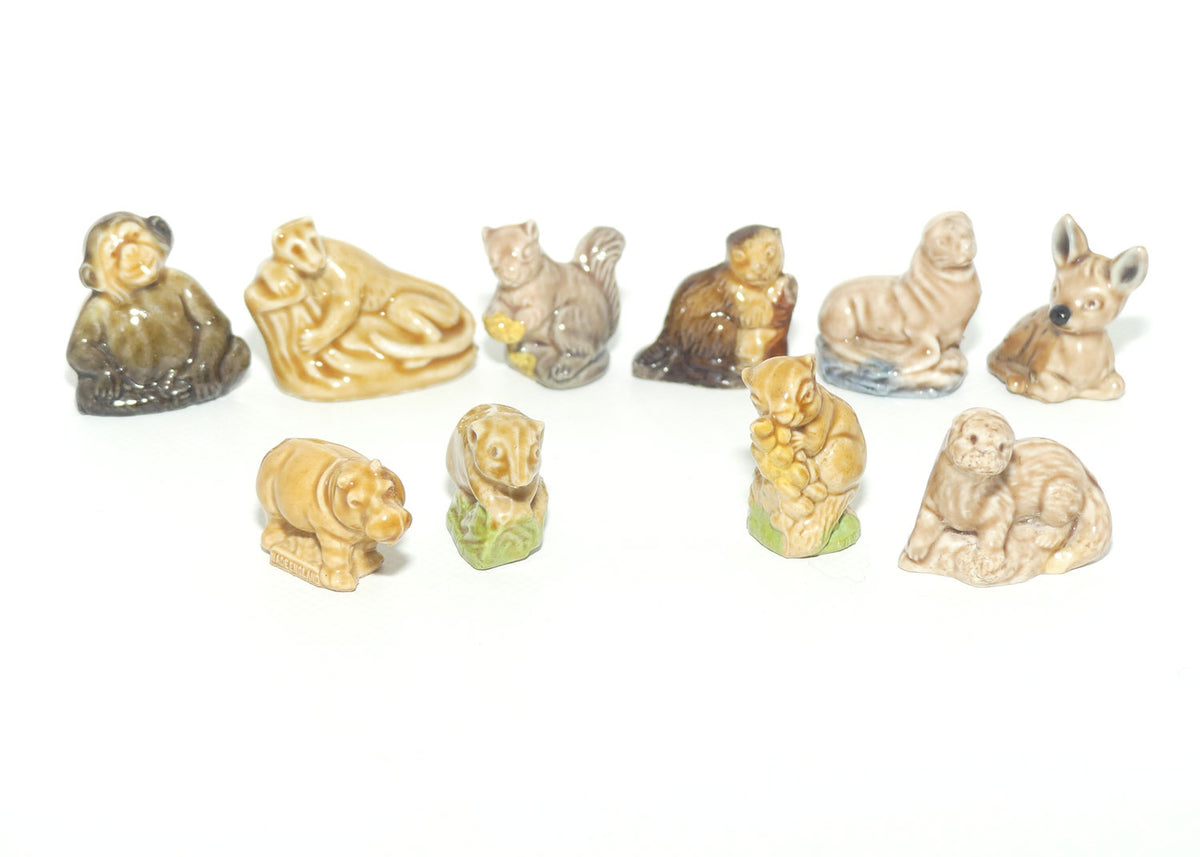 Collection of Wade Animal Kingdom Whimsy figures | 11 in total