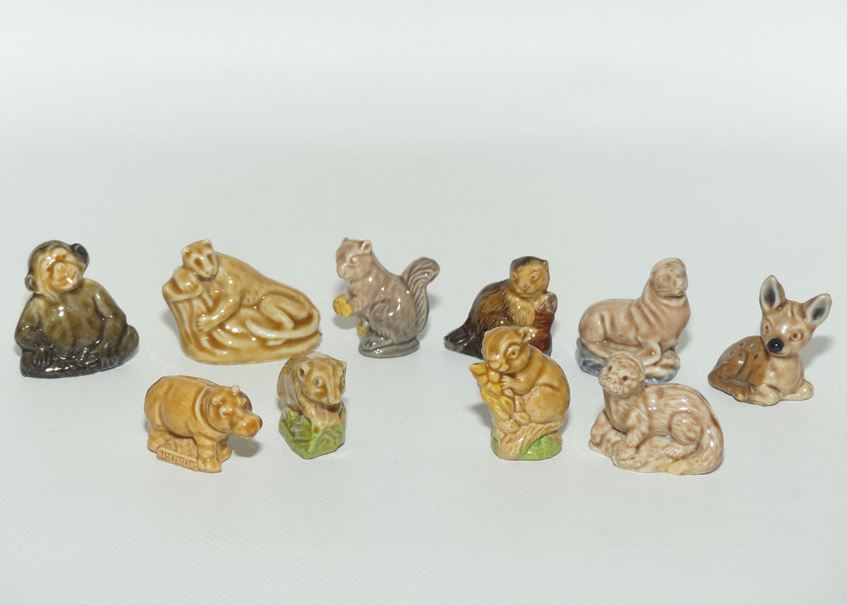 Collection of Wade Animal Kingdom Whimsy figures | 11 in total