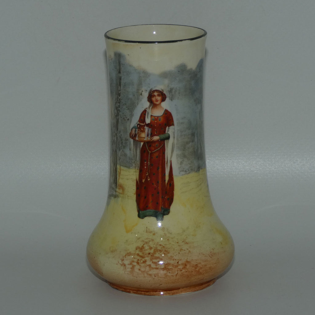 Royal Doulton Shakespearean Anne Page vase D3596