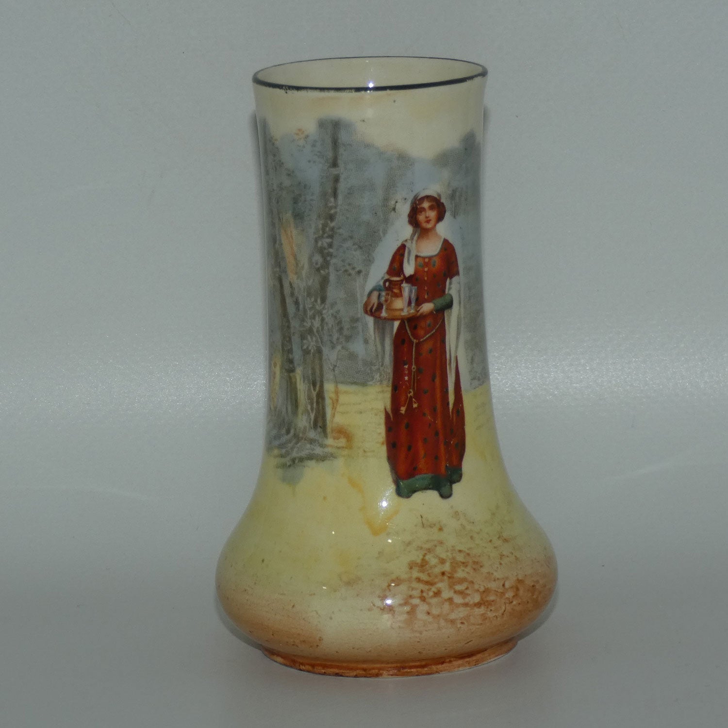 Royal Doulton Shakespearean Anne Page vase D3596