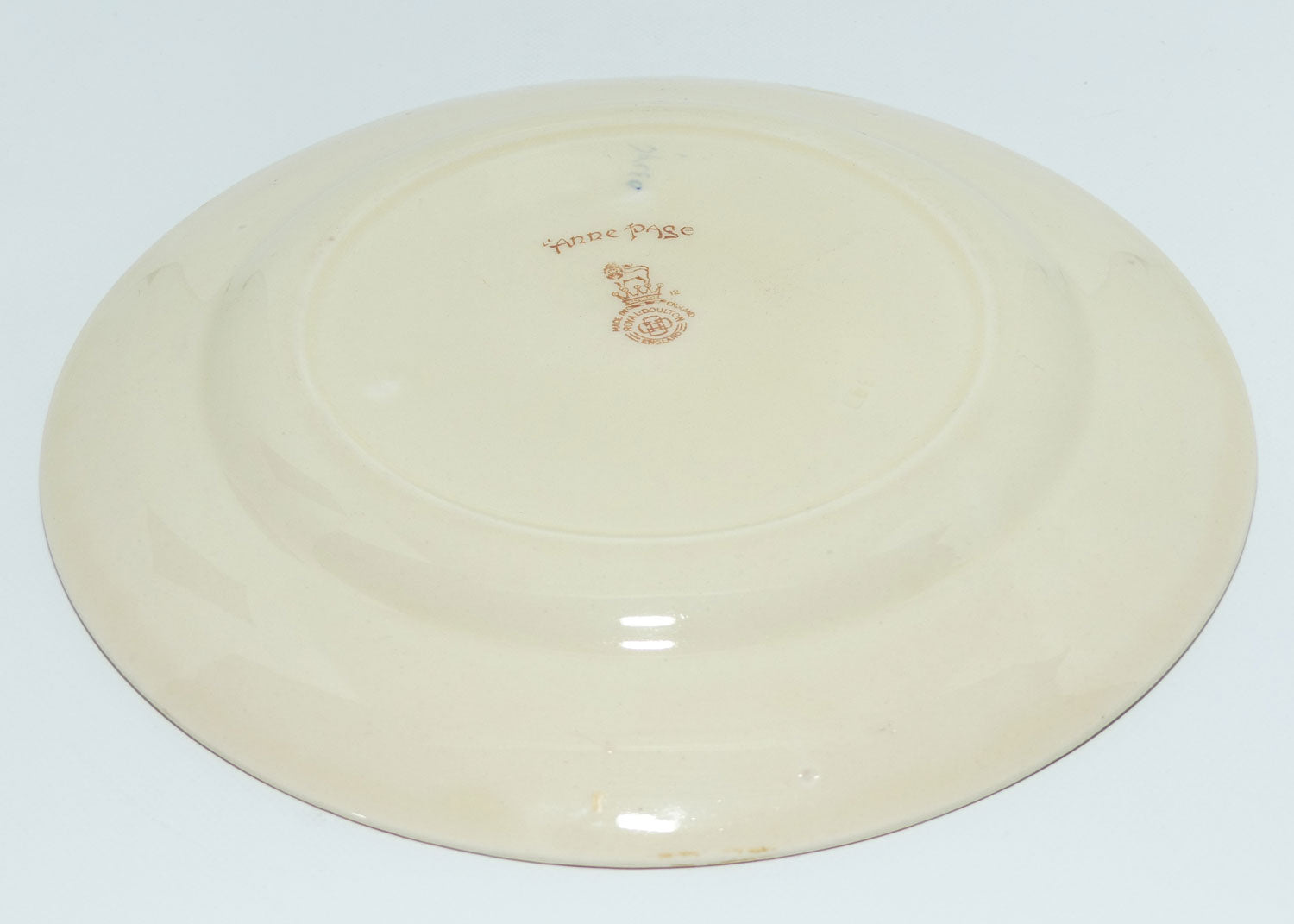Royal Doulton Shakespearean Anne Page plate D3596 | 21.5cm