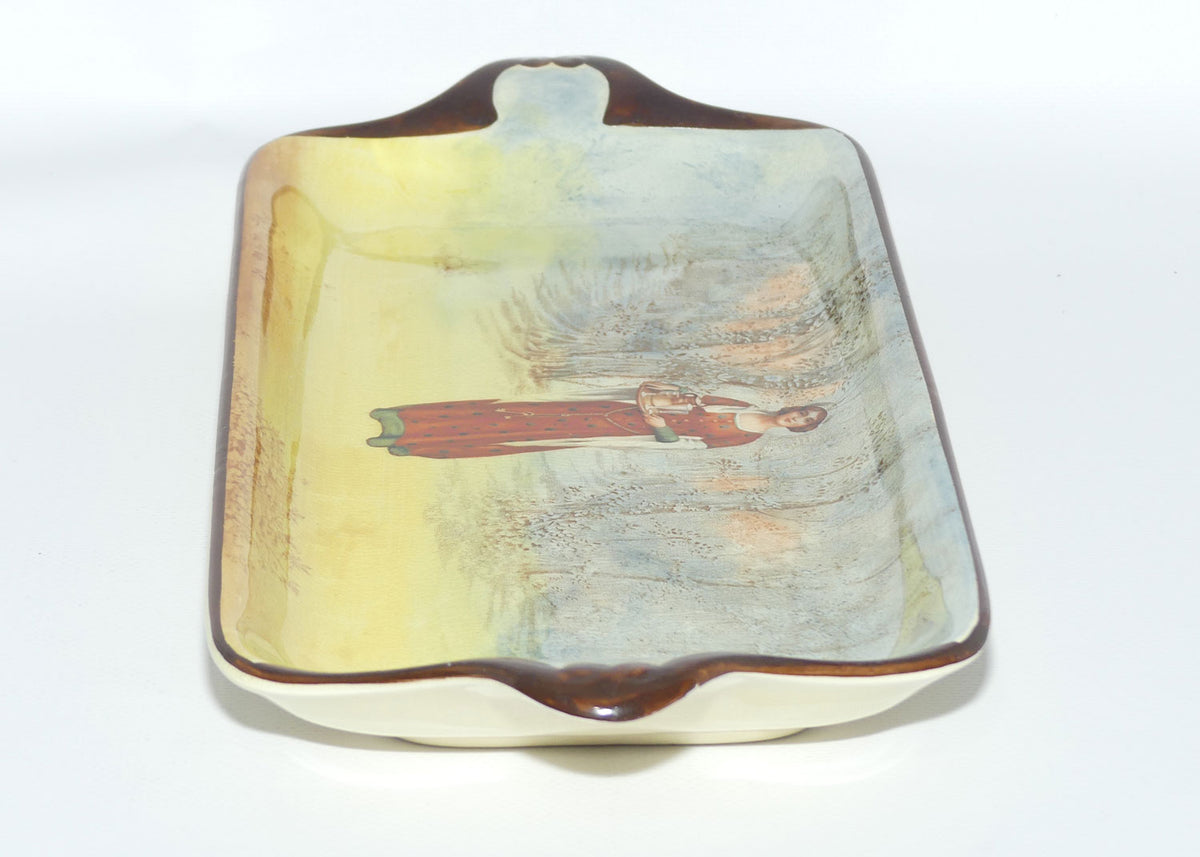Royal Doulton Shakespearean Anne Page large sandwich tray D3596
