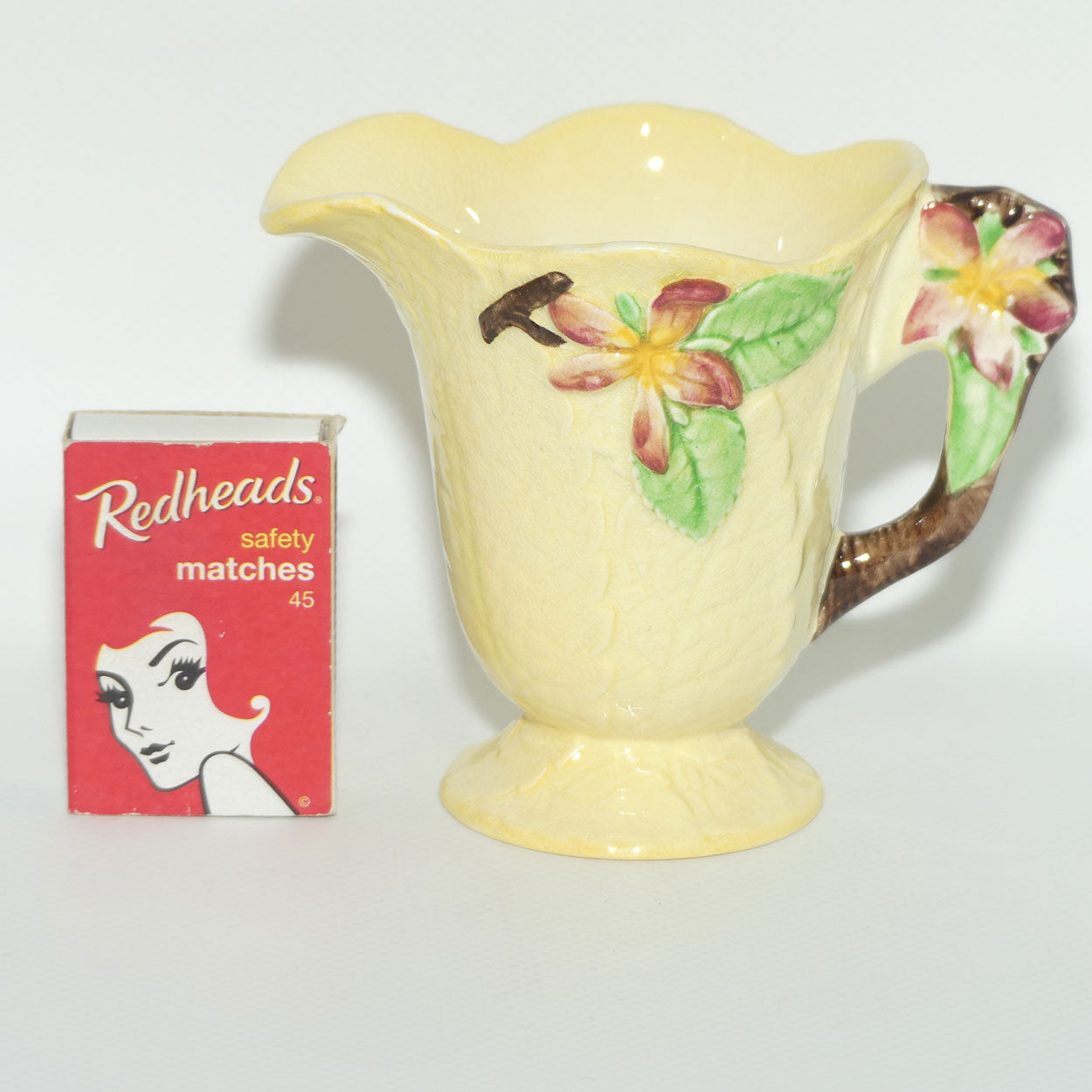 Carlton Ware Apple Blossom on Yellow small jug