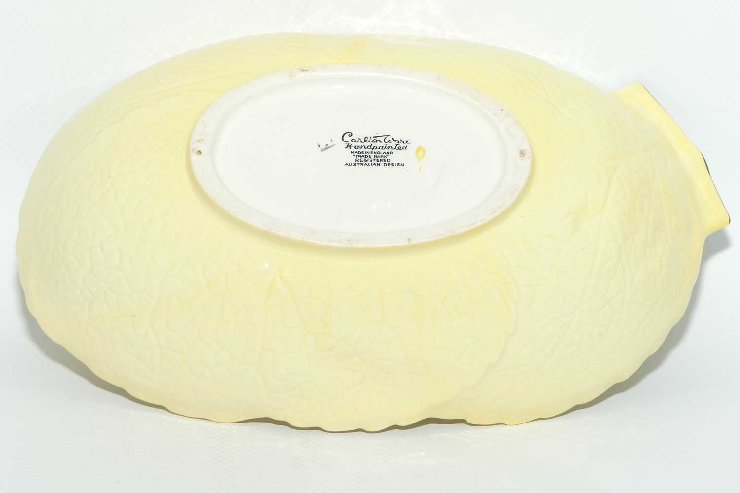 Carlton Ware Apple Blossom on Yellow leaf bowl | 1665/4 | 21cms