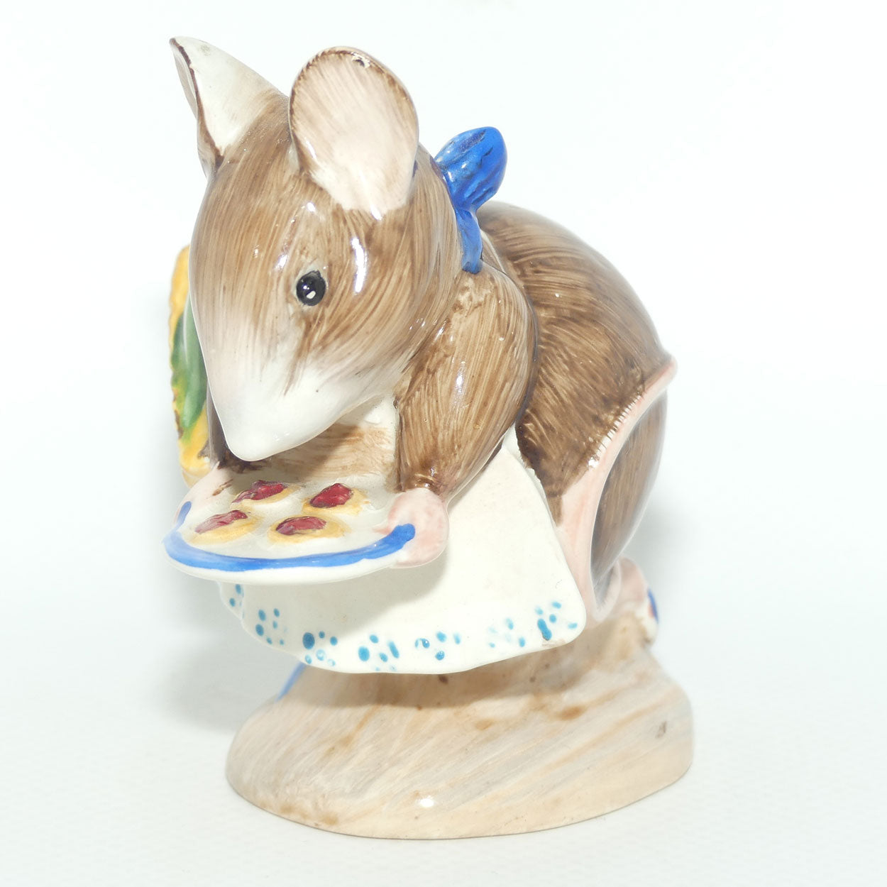 Beswick Beatrix Potter Appley Dapply | Bottle Out | BP2a Gold Oval