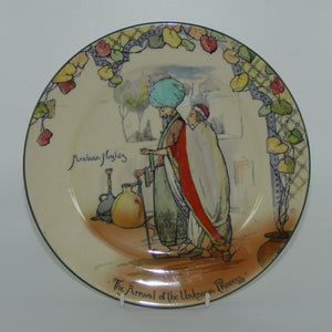 Royal Doulton Arabian Nights The Arrival of the Unknown Princess plate D3420