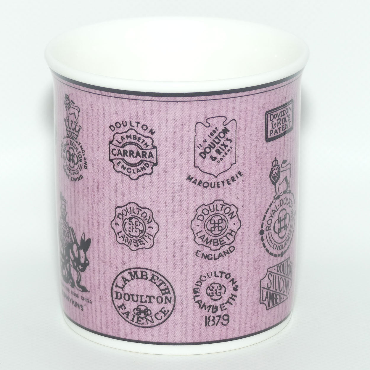 Royal Doulton Sir Henry Doulton 1897 - 1997 Archive mug | Mauve | boxed