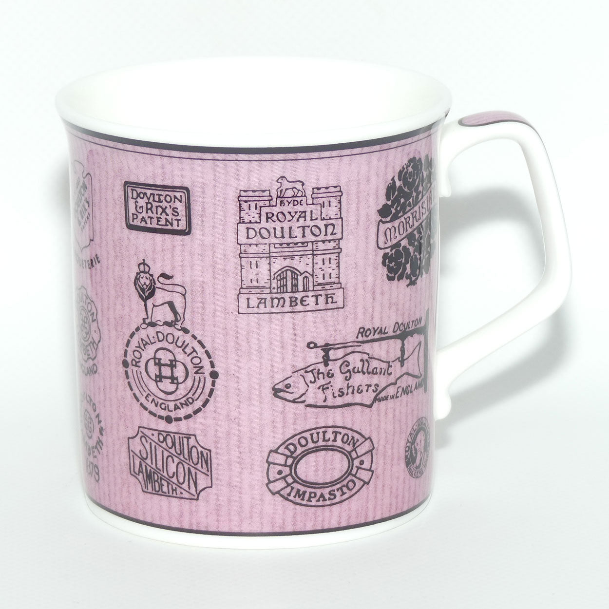 Royal Doulton Sir Henry Doulton 1897 - 1997 Archive mug | Mauve | boxed #2