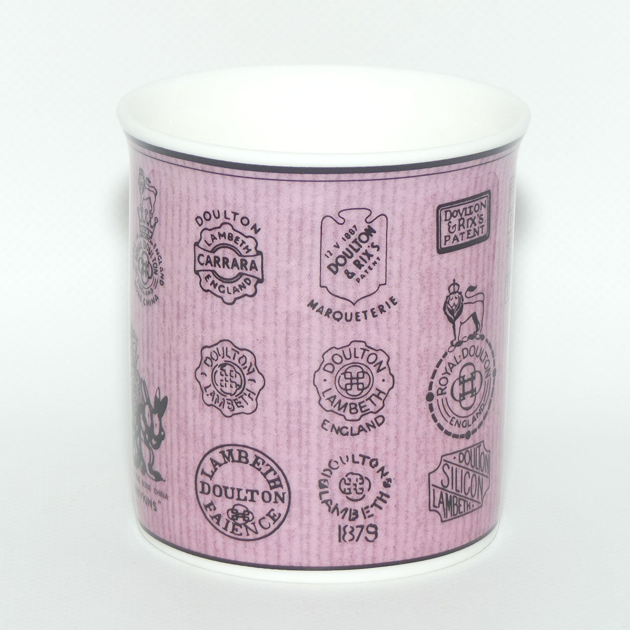 Royal Doulton Sir Henry Doulton 1897 - 1997 Archive mug | Mauve | boxed #2