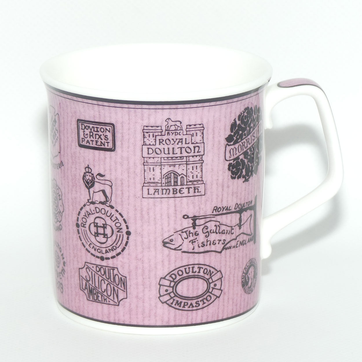 Royal Doulton Sir Henry Doulton 1897 - 1997 Archive mug | Mauve | boxed #2