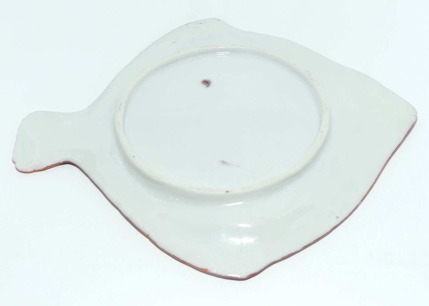 Japanese Arita Ware Fish tray | Blue Bird and Flowers