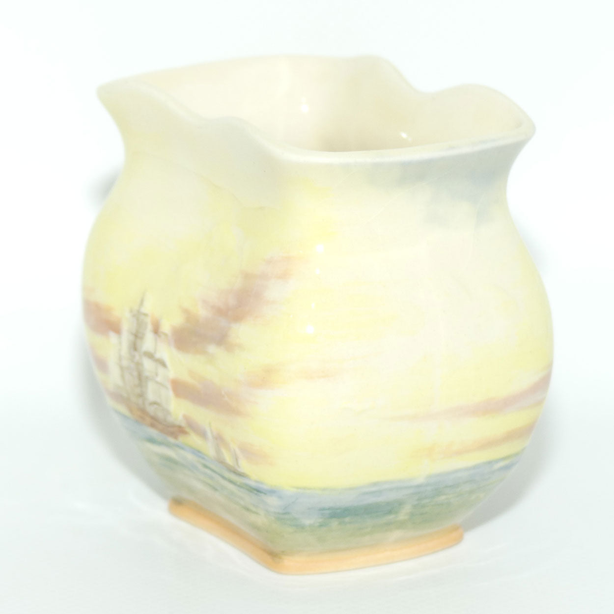 Royal Doulton Famous Ships Ark Royal small vase D5957 | #1