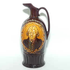 Royal Doulton Kingsware Richard Arkwright flask | DEWARS