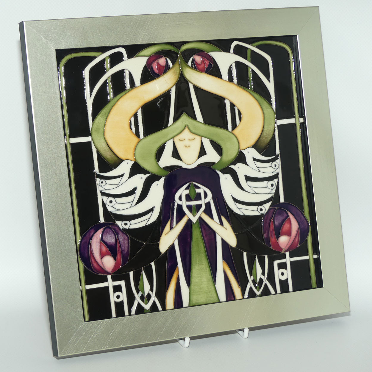 Moorcroft Art is the Flower PLQ | LE 4/10