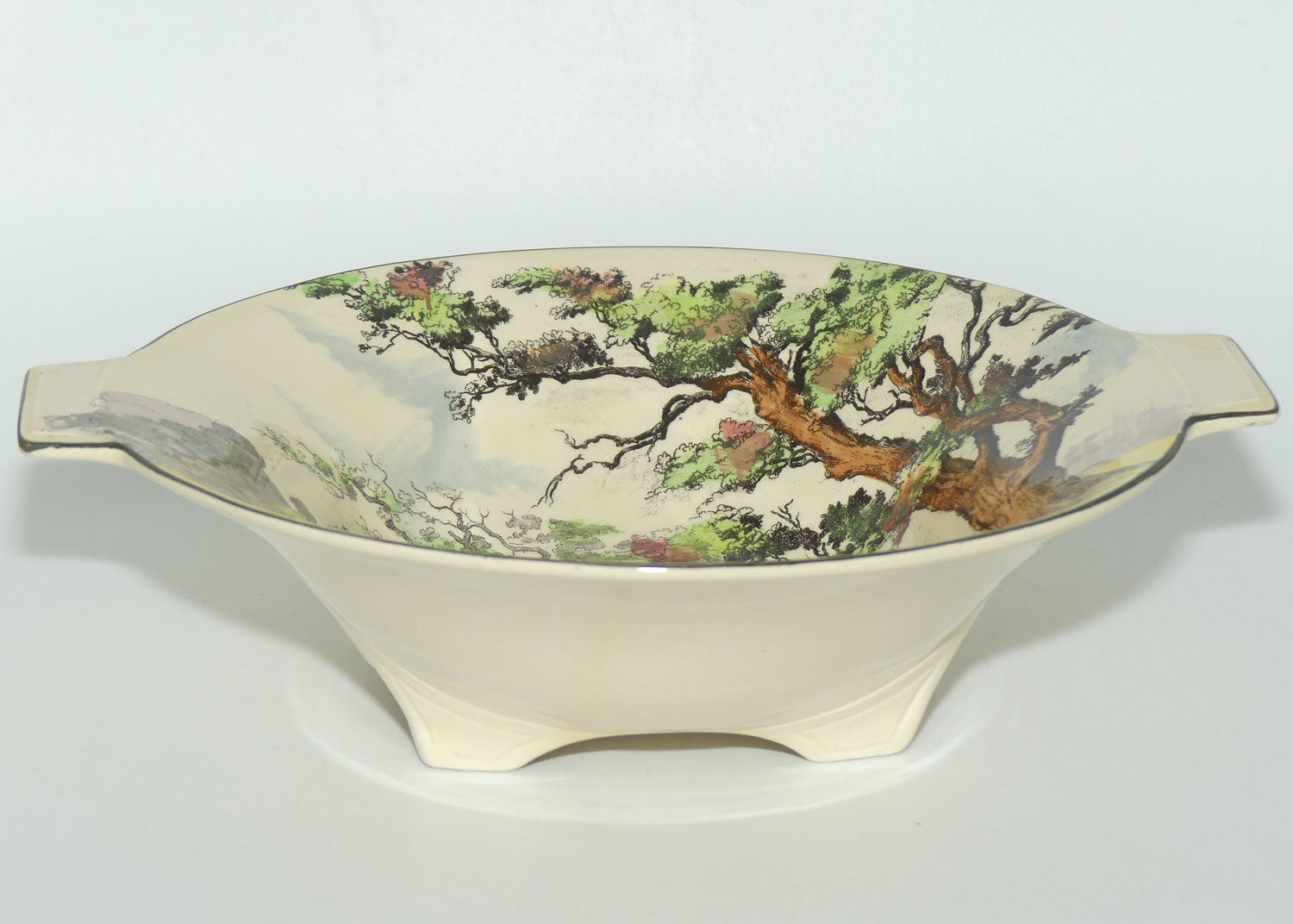 Royal Doulton Gleaners and Gypsies Art Deco bowl