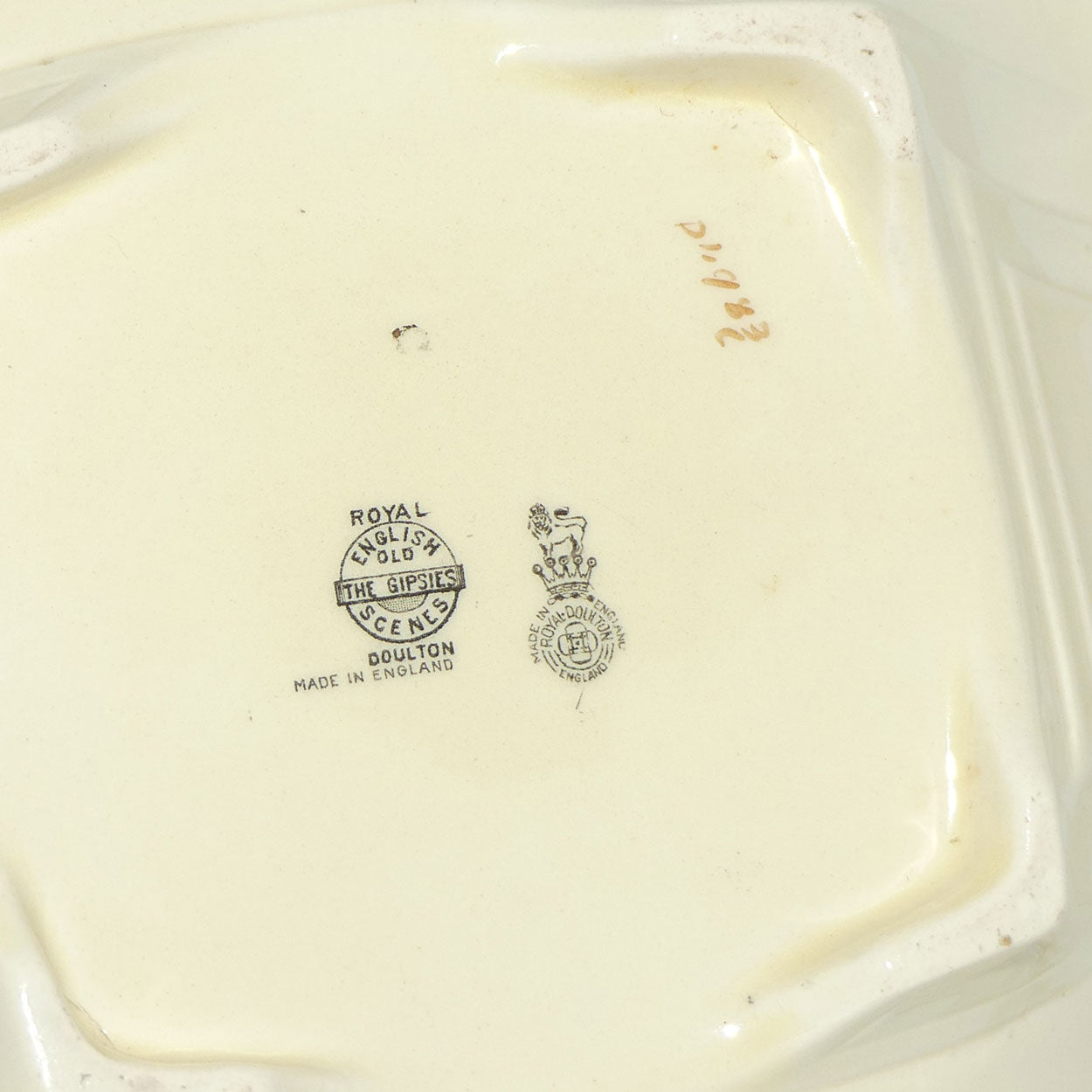Royal Doulton Gleaners and Gypsies Art Deco bowl