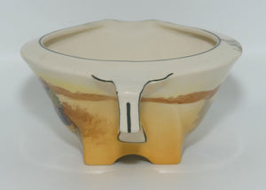 Royal Doulton Coaching Days Art Deco gravy boat