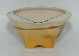 Royal Doulton Coaching Days Art Deco gravy boat