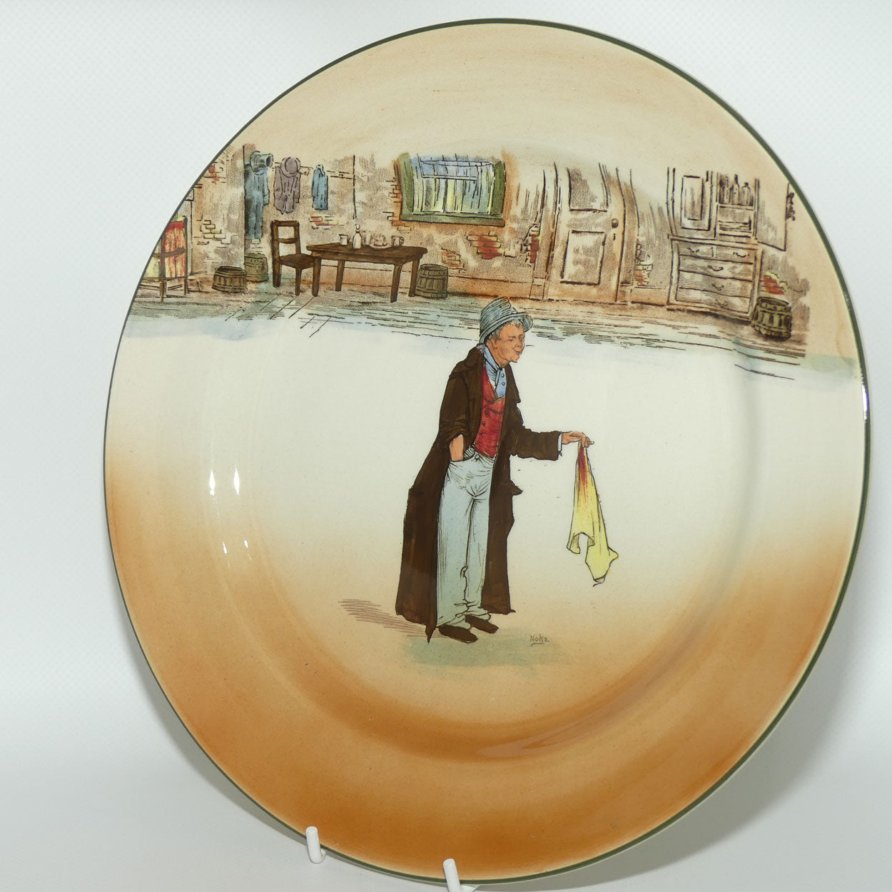 Royal Doulton Dickensware The Artful Dodger plate D2973 | Noke
