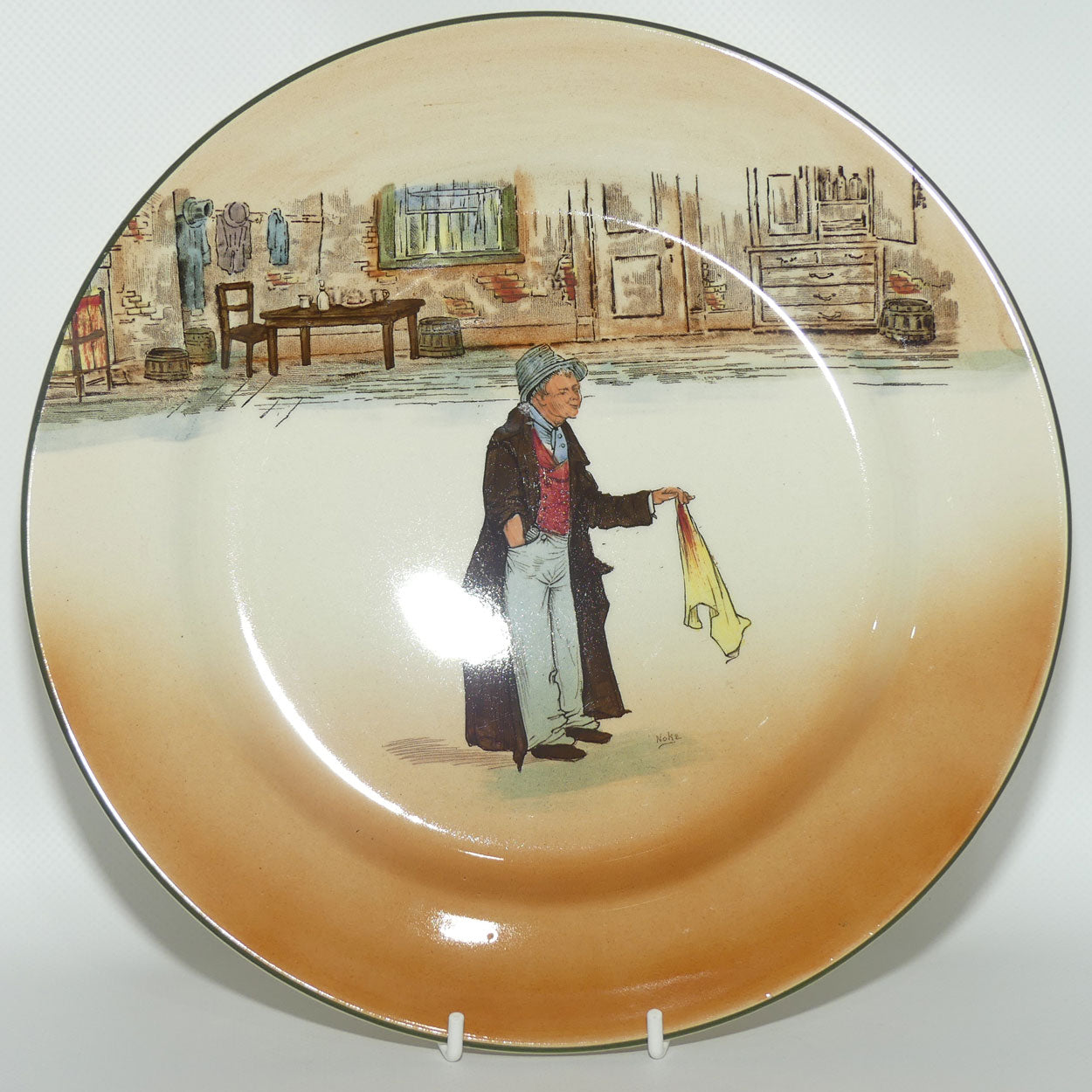 Royal Doulton Dickensware The Artful Dodger plate D2973 | Noke