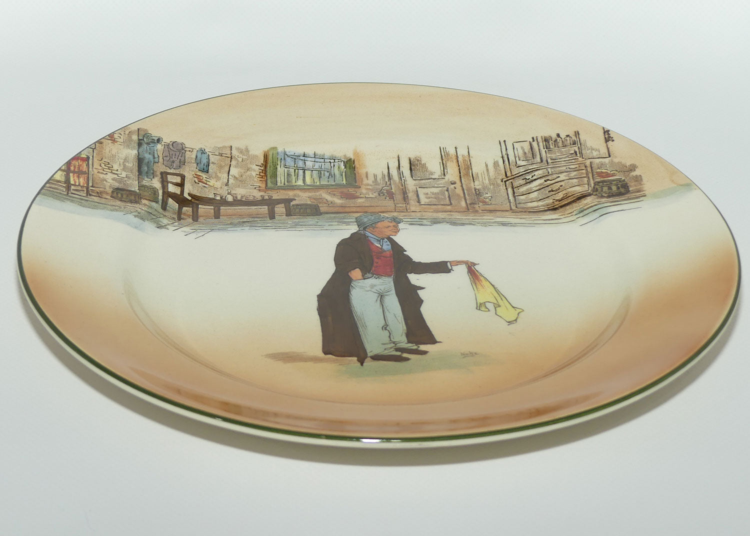 Royal Doulton Dickensware The Artful Dodger plate D2973 | Noke