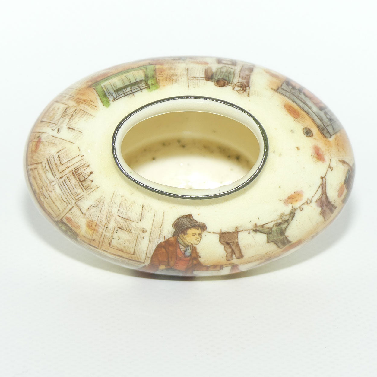 Royal Doulton Dickens Artful Dodger miniature oval vase