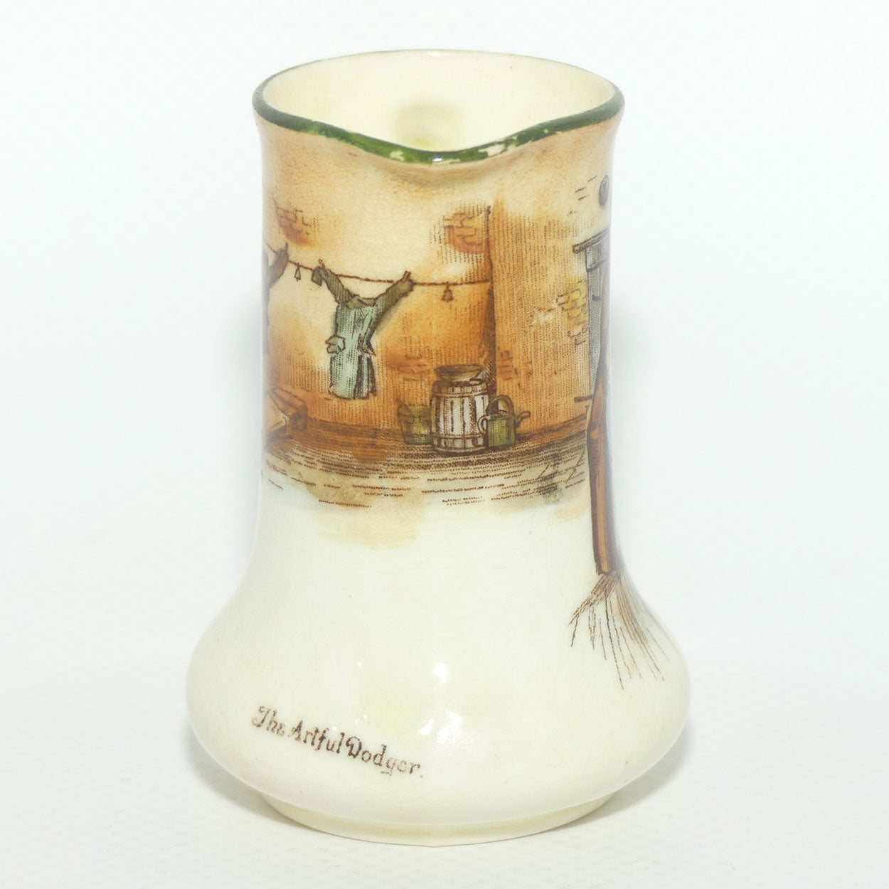 Royal Doulton Dickens Artful Dodger miniature jug