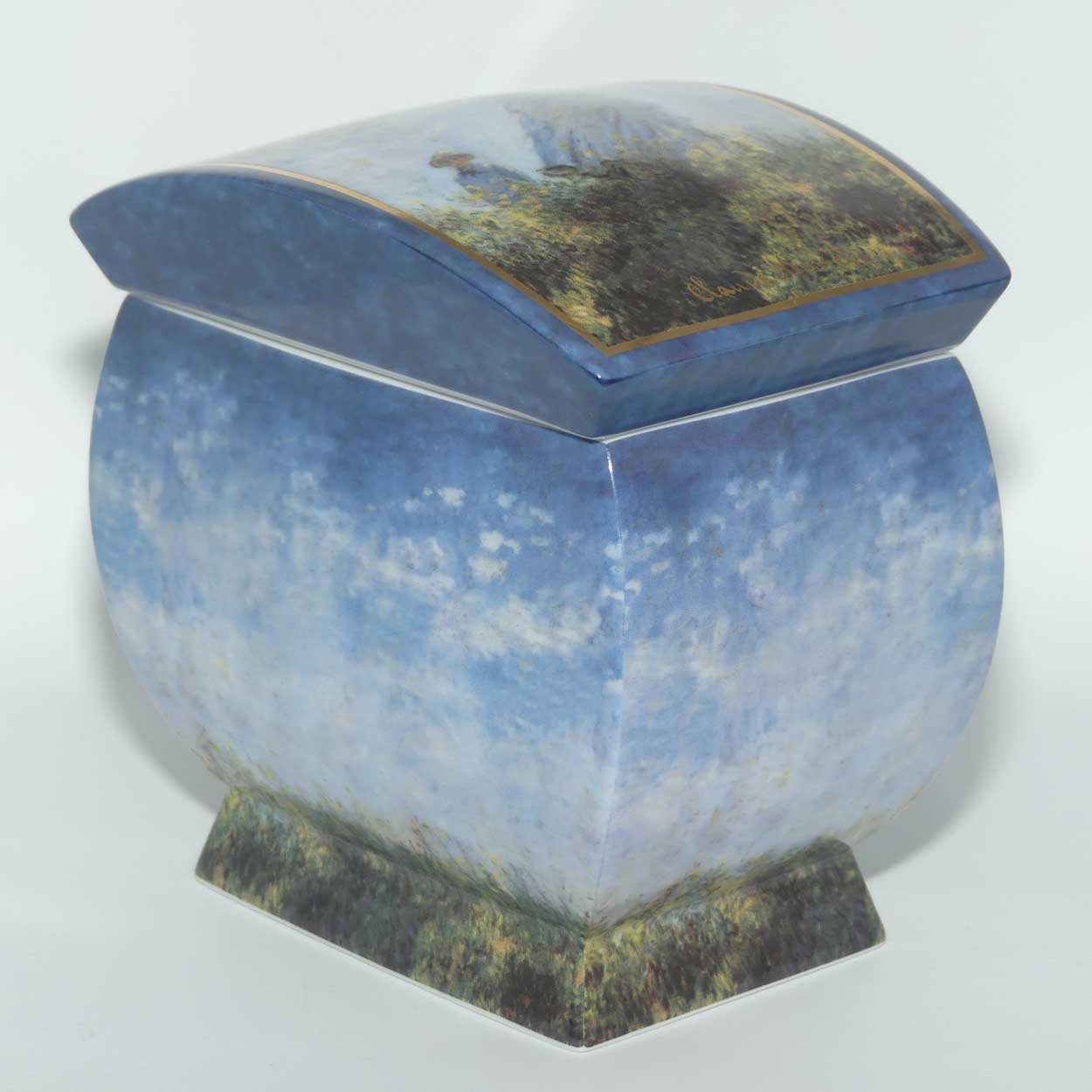 Artis Orbis by Goebel biscuit box | Claude Monet | Madame Monet | Ltd Ed 1000 only with Cert