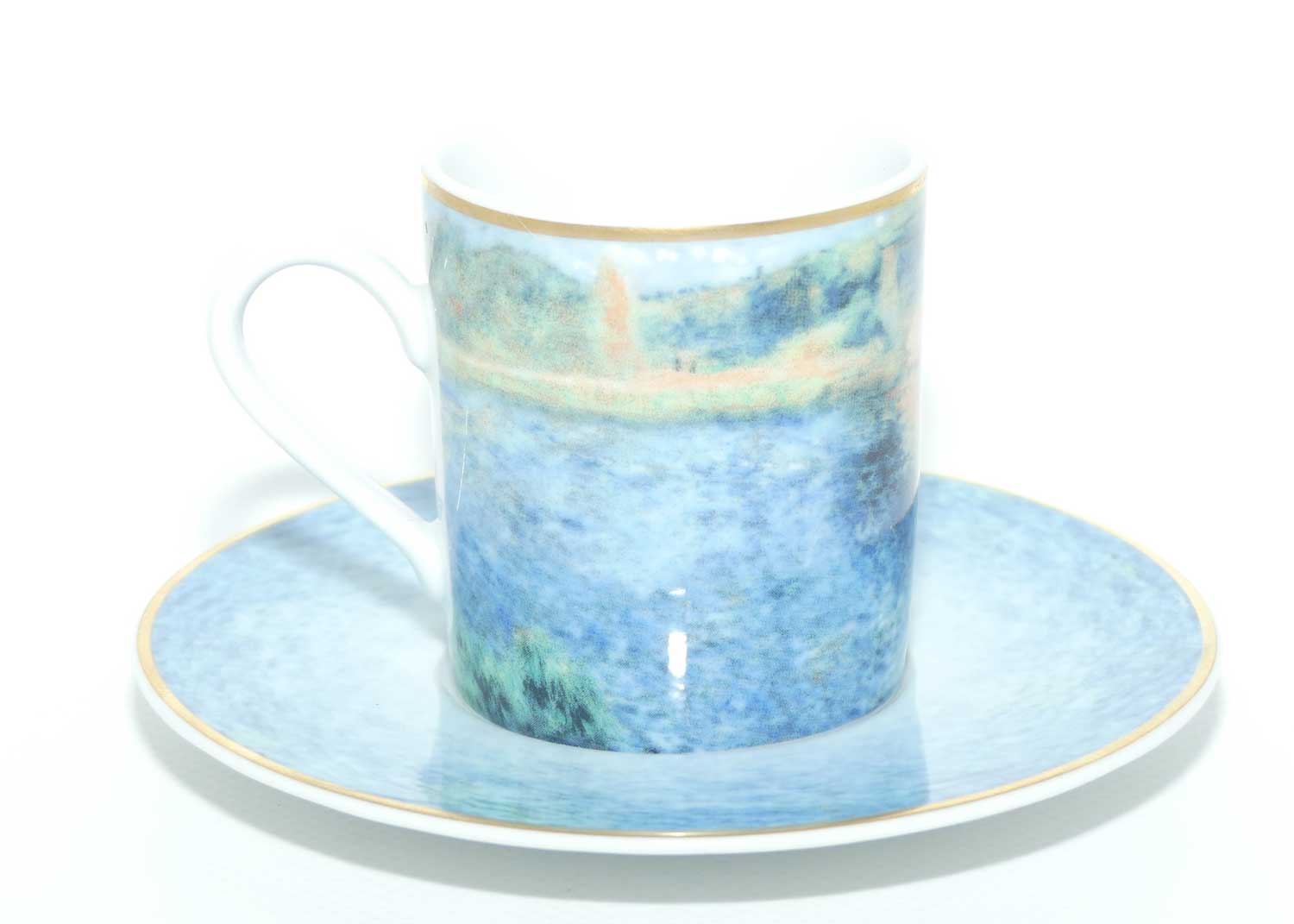 Artis Orbis demi tasse duo | Renoir | La Seine d'Asnieres