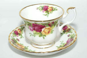 Royal Albert Bone China Old Country Roses set of 6 tea duos | © 1962 Royal Albert Ltd backstamp | Asian